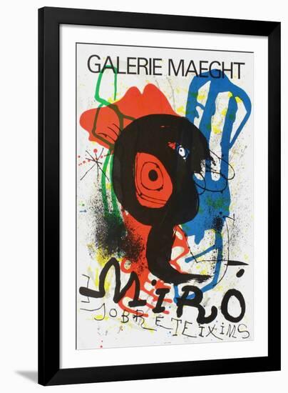 Galerie Maeght-Joan Miro-Framed Premium Edition