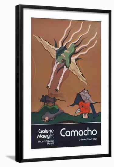 Galerie Maeght-Camacho-Framed Art Print