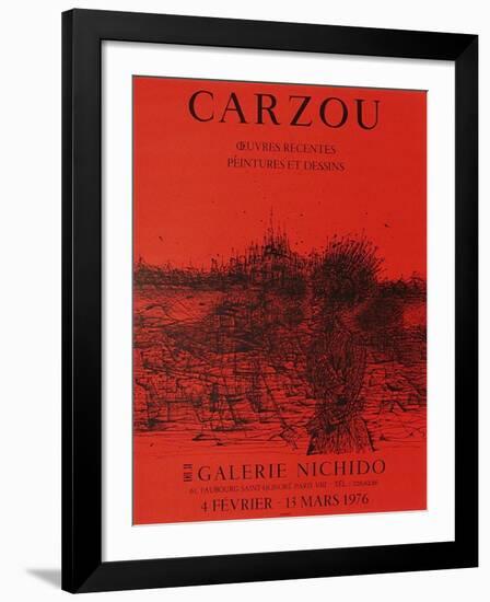 Galerie Nichido Ii-Jean Carzou-Framed Collectable Print