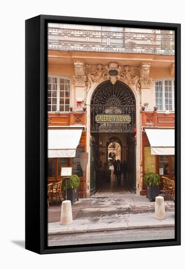 Galerie Vivienne in Central Paris, France, Europe-Julian Elliott-Framed Stretched Canvas