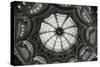 Galeries Lafayette IV BW-Erin Berzel-Stretched Canvas