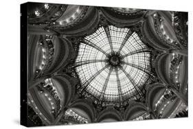 Galeries Lafayette IV BW-Erin Berzel-Stretched Canvas