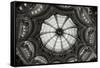 Galeries Lafayette IV BW-Erin Berzel-Framed Stretched Canvas