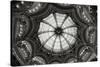 Galeries Lafayette IV BW-Erin Berzel-Stretched Canvas