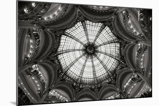 Galeries Lafayette IV BW-Erin Berzel-Mounted Photographic Print