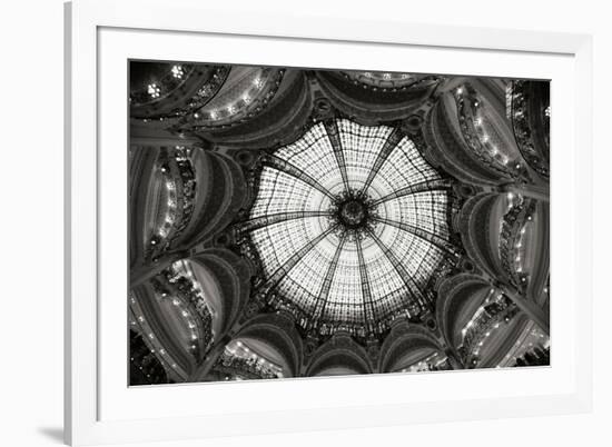 Galeries Lafayette IV BW-Erin Berzel-Framed Photographic Print