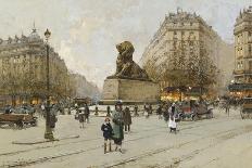 The Lion of Belfort-Galien-Laloue Eugene-Laminated Giclee Print