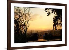 Galilee Landscape from Mount of Beatitudes-Roberto Salomone-Framed Photographic Print