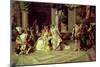 Galileo at the Court of Isabella, 1878-Cesare A. Detti-Mounted Giclee Print