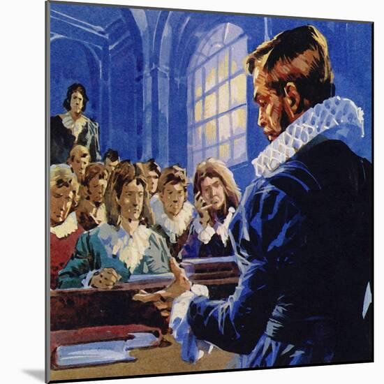 Galileo Became a Professor of Mathematics at Padua-null-Mounted Giclee Print