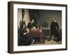 Galileo before the Roman Inquisition, 1857-Cristiano Banti-Framed Giclee Print