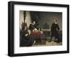 Galileo before the Roman Inquisition, 1857-Cristiano Banti-Framed Giclee Print