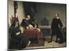 Galileo before the Roman Inquisition, 1857-Cristiano Banti-Mounted Giclee Print