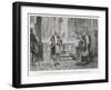 Galileo Denies the Movement of the Earth to the Judges of the Holy Office-Louis Figuier-Framed Art Print