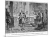 Galileo Facing the Inquisition, Rome, 1633-null-Mounted Giclee Print