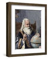 Galileo Galilei (1564-1642). Physicist, Italian Mathematician and Astronomer-Prisma Archivo-Framed Photographic Print