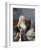 Galileo Galilei (1564-1642). Physicist, Italian Mathematician and Astronomer-Prisma Archivo-Framed Photographic Print