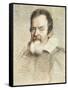 Galileo Galilei (1564-1642)-Ottavio Leoni-Framed Stretched Canvas