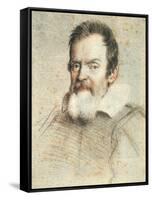 Galileo Galilei (1564-1642)-Ottavio Leoni-Framed Stretched Canvas