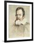 Galileo Galilei (1564-1642)-Ottavio Leoni-Framed Giclee Print