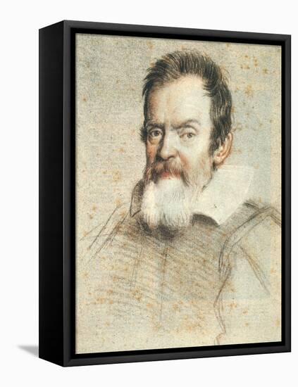 Galileo Galilei (1564-1642)-Ottavio Leoni-Framed Stretched Canvas