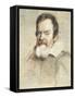 Galileo Galilei (1564-1642)-Ottavio Leoni-Framed Stretched Canvas