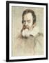 Galileo Galilei (1564-1642)-Ottavio Leoni-Framed Giclee Print