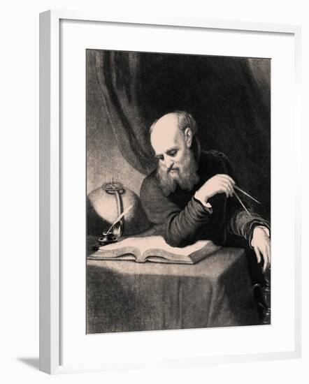 Galileo Galilei, 1852-Samuel Sartain-Framed Giclee Print