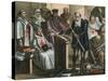 Galileo Galilei before the Holy Office-Albert Chereau-Stretched Canvas