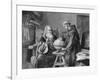 Galileo Galilei Demonstrates His Astronomical Theories to a Monk-Felix Parra-Framed Photographic Print