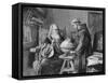 Galileo Galilei Demonstrates His Astronomical Theories to a Monk-Felix Parra-Framed Stretched Canvas