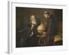 Galileo Galilei Demonstrating His New Astronomical Theories at the University of Padua-Felix Parra-Framed Giclee Print