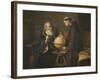 Galileo Galilei Demonstrating His New Astronomical Theories at the University of Padua-Felix Parra-Framed Giclee Print