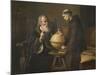 Galileo Galilei Demonstrating His New Astronomical Theories at the University of Padua-Felix Parra-Mounted Giclee Print