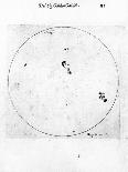 Sketch of the Moon by Galileo Galilei, C1635-Galileo Galilei-Stretched Canvas