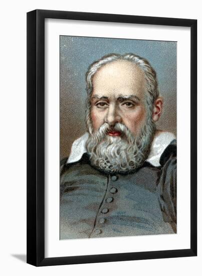 Galileo Galilei, Italian Astronomer and Mathematician, C1630S-Guido Sustermans-Framed Giclee Print