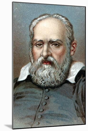 Galileo Galilei, Italian Astronomer and Mathematician, C1630S-Guido Sustermans-Mounted Giclee Print