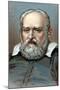 Galileo Galilei, Italian Astronomer and Mathematician, C1630S-Guido Sustermans-Mounted Giclee Print