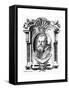 Galileo Galilei, Italian Astronomer and Mathematician, Early 17th Century-Francesco Villamena-Framed Stretched Canvas