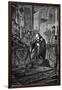 Galileo Galilei, Italian Astronomer and Mathematician Recanting, 1633-null-Framed Giclee Print