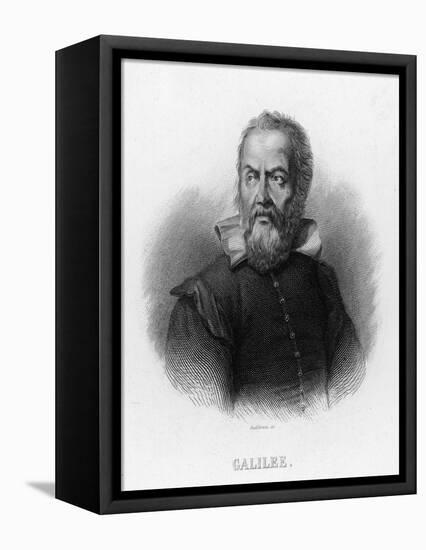 Galileo Galilei Italian Astronomer-Audibran-Framed Stretched Canvas