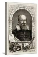 Galileo Galilei, Italian Astronomer-Science Source-Stretched Canvas