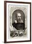Galileo Galilei, Italian Astronomer-Science Source-Framed Giclee Print