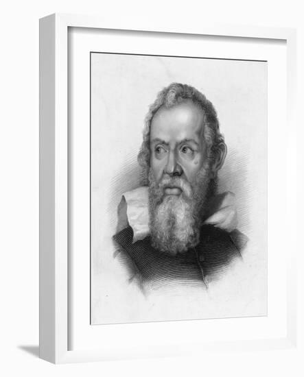 Galileo Galilei Italian Astronomer-null-Framed Art Print