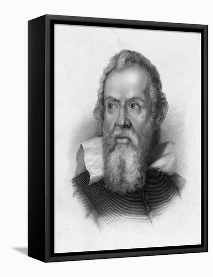 Galileo Galilei Italian Astronomer-null-Framed Stretched Canvas