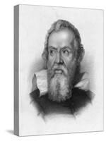 Galileo Galilei Italian Astronomer-null-Stretched Canvas