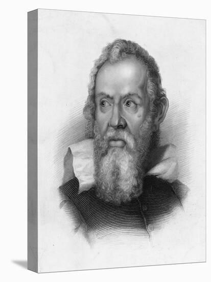 Galileo Galilei Italian Astronomer-null-Stretched Canvas