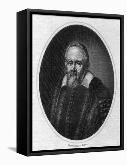 Galileo Galilei, Italian Astronomer-null-Framed Stretched Canvas