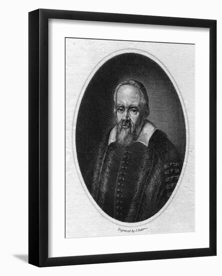 Galileo Galilei, Italian Astronomer-null-Framed Art Print