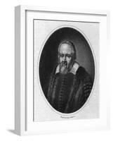 Galileo Galilei, Italian Astronomer-null-Framed Art Print